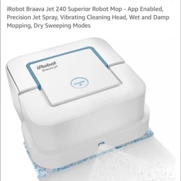 irobot Other - iRobot Bravo Wet Jet Mop Cleaning sweep